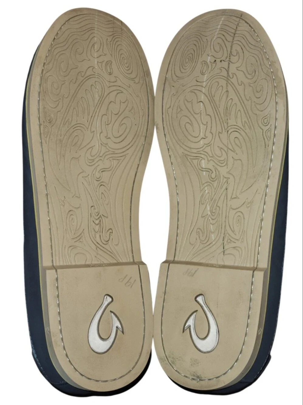 Olukai Honolulu Lace Mesh 10214-6C5V Blue/gray Breathable casual boat shoes